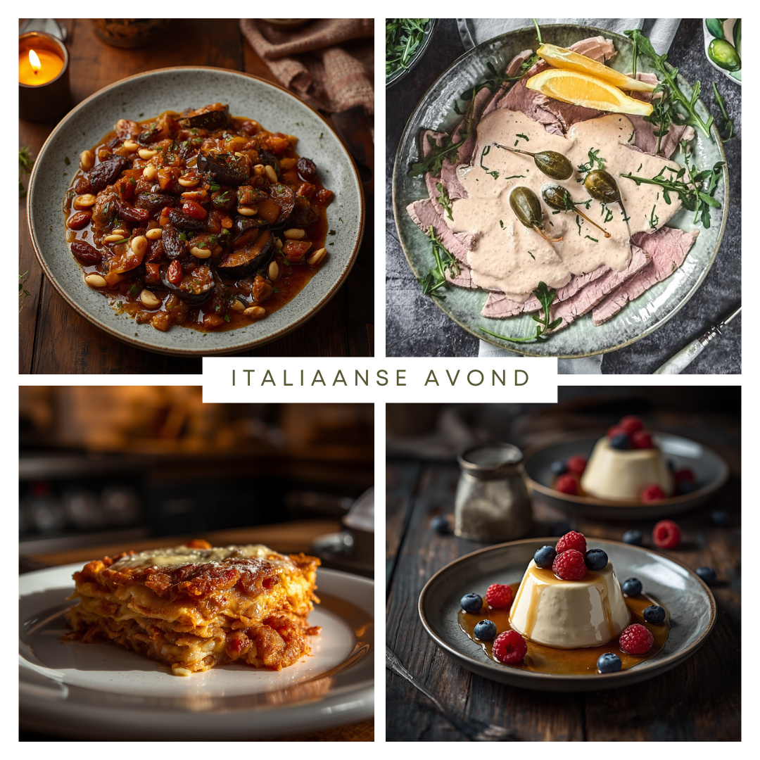 Wijn & Gerecht – 25 september: Italiaanse Avond